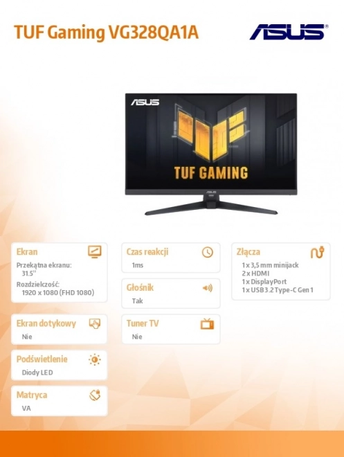 TUF Gaming Monitor 32 Inch