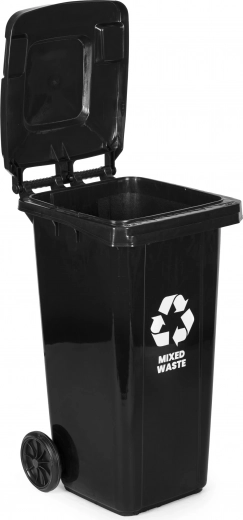 Stille en zekere loop dankzij rubberen wielen