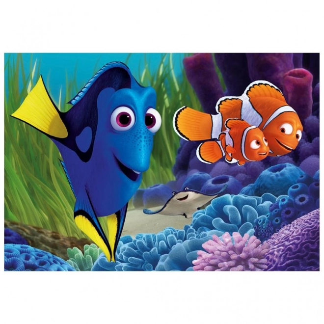 Dino Puzzle Finding Dory 2x77 Pieces