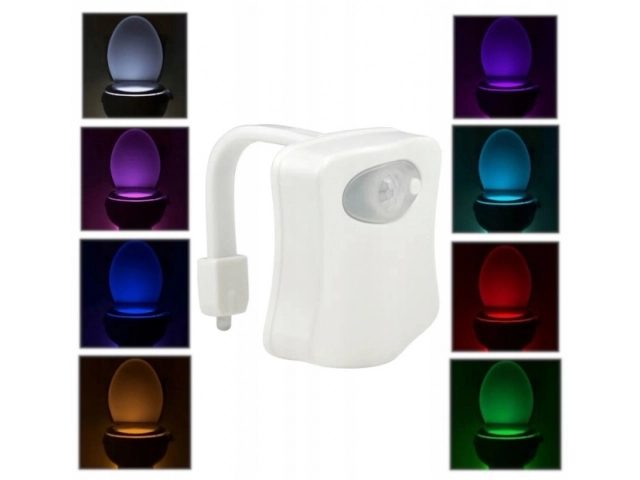 LED-Toilettenlicht mit Bewegungsmelder