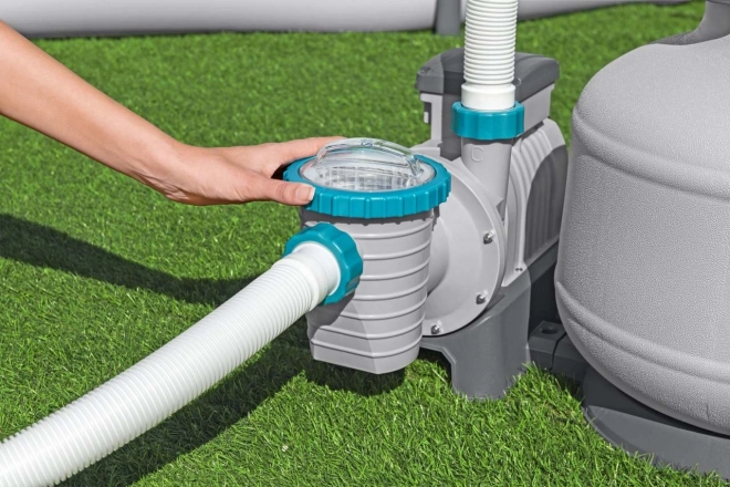 Powerful sand filtration for Bestway pools