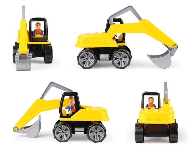 Fully mechanical arm and bucket