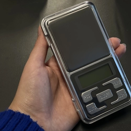 Dokładna kieszonkowa waga do biżuterii RUHHY do 500g