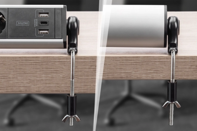 Office Power Strip with USB Ports and Rotating Function