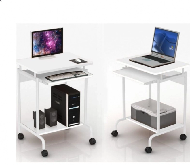 White Computer Desk