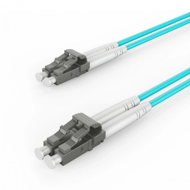 Multimode Fiber Optic Cable OM4 LC/LC 30m