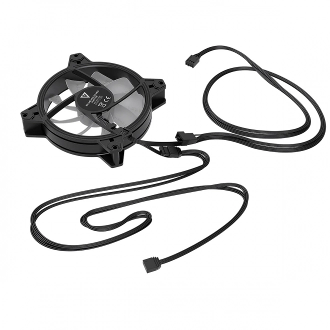 Ventilátor ARGB 120 čierny