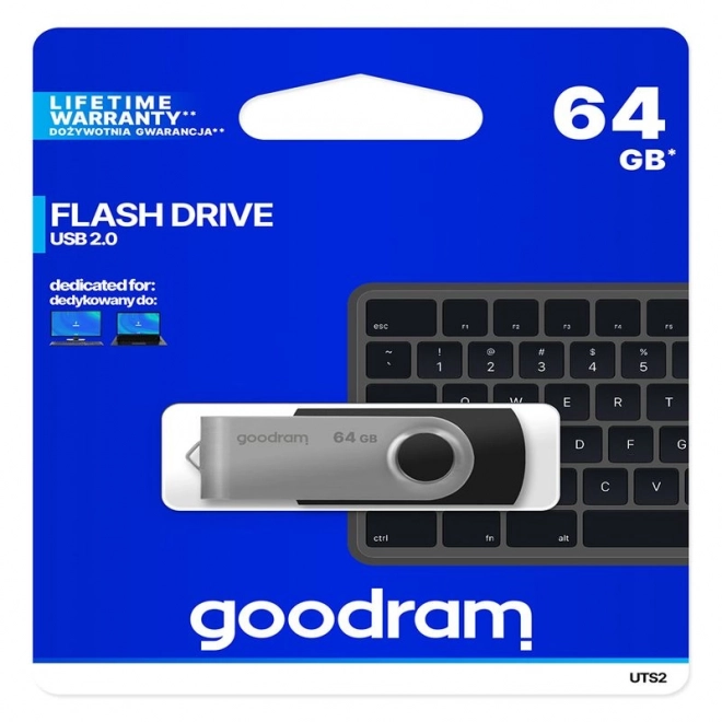 Twister USB Drive 64GB Black