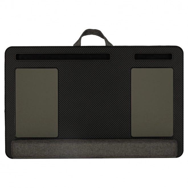 Stolík na notebook čierny