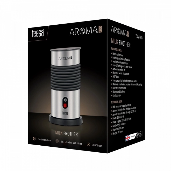 Teesa AROMA F30 Electric Milk Frother