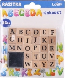 Alfabetstempels voor Kinderen met Inkt