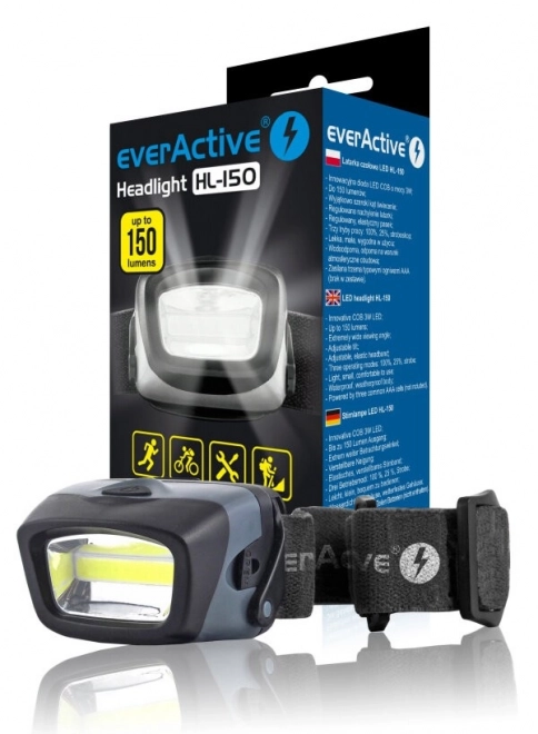 LED Headlamp EverActive HL150