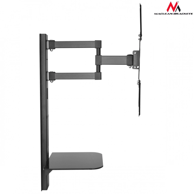 Tv Wall Mount With Adjustable Shelf