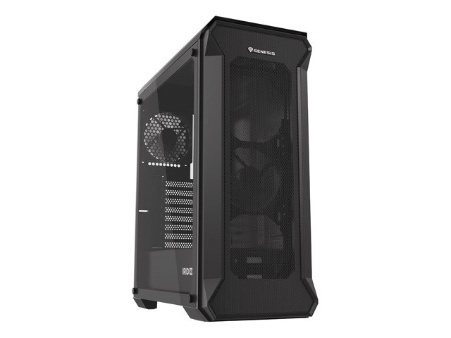 Genesis Irid Mid-Tower Case with Window and USB 3.0
