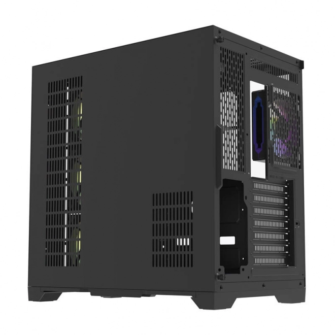 Sötétvillanás FT418 PRO gamer számítógépház 7 aRGB ventilátorral