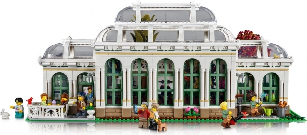 Victorian greenhouse full of details