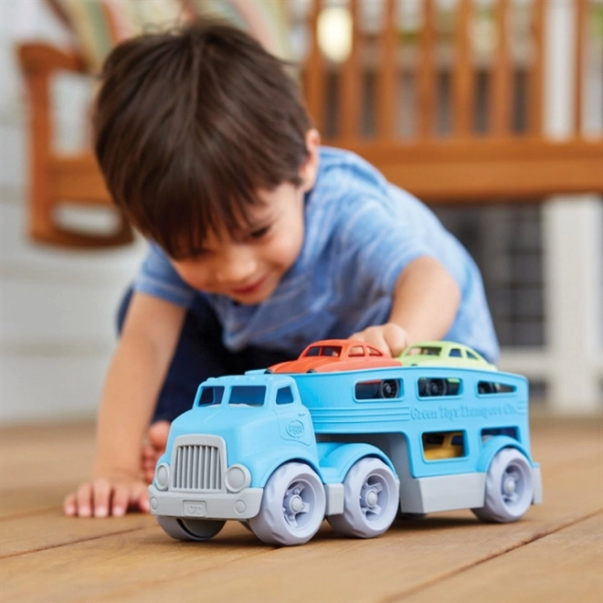 Green Toys Toy Truck with Cars