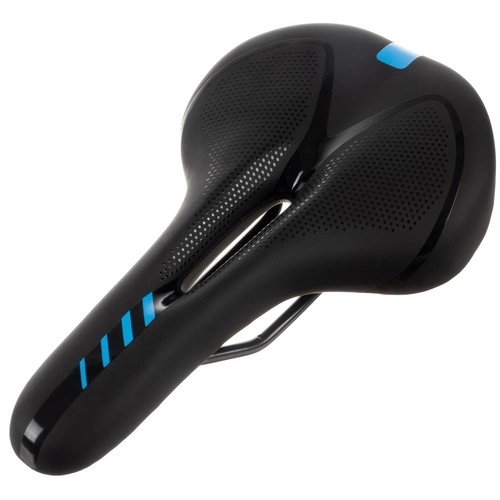Sella bici comoda Trizand con ventilazione e luce posteriore