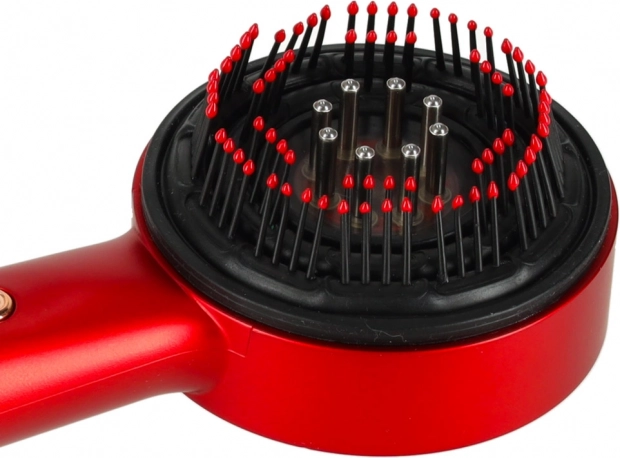 Head Massage Brush with USB and Infrared Light
