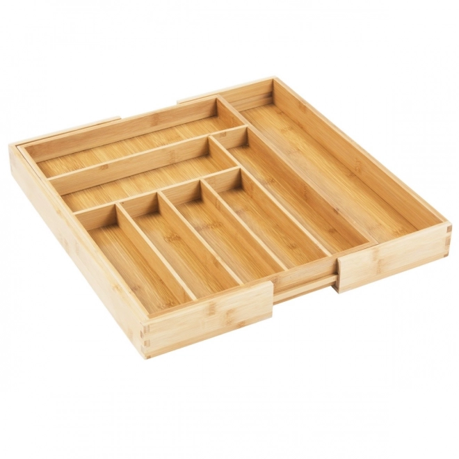 Bamboo Expandable Cutlery Organizer
