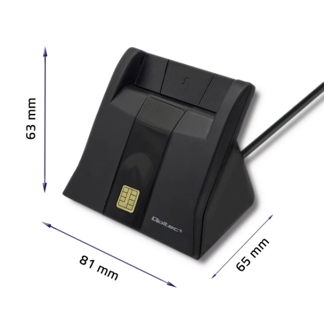 Lettore intelligente di carte chip USB 2.0 Plug&Play