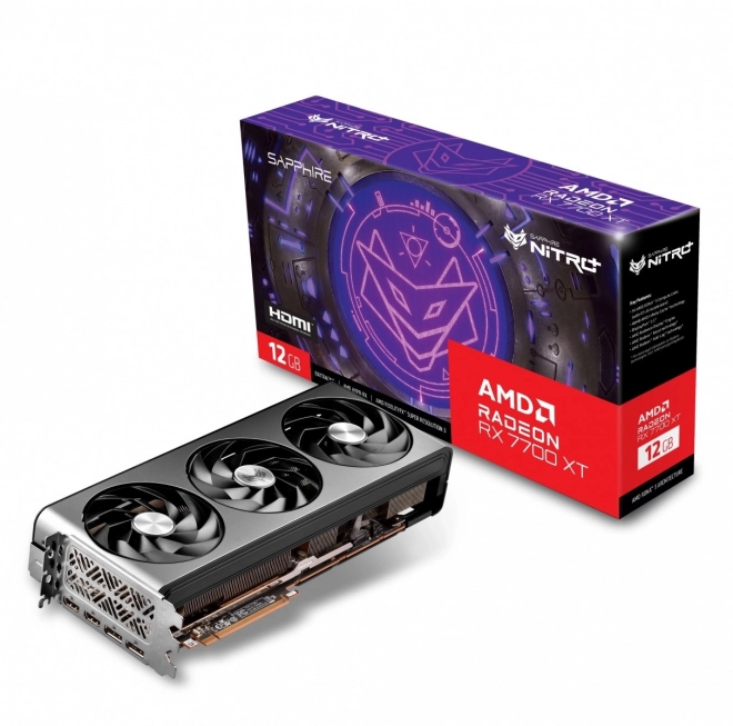 Graphics Card Radeon RX 7700 XT NITRO+ Gaming OC 12GB