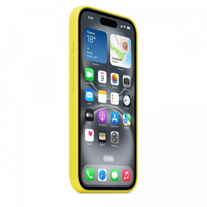 Custodia in silicone con MagSafe per iPhone 16 - karambola