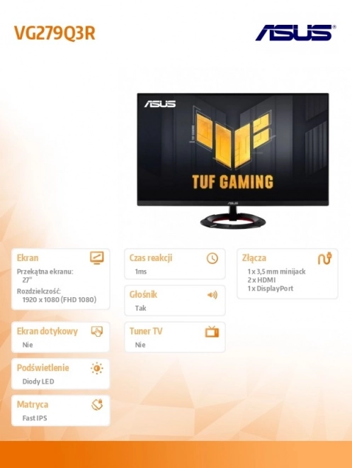 Monitor IPS FHD 27 pollici 180Hz