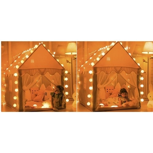 Tenda per bambini con luci LED