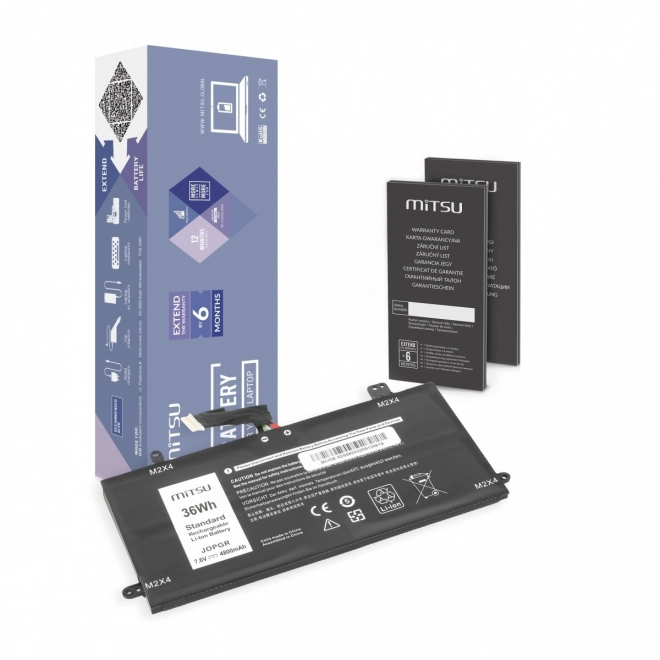Battery for Dell Latitude MITSU