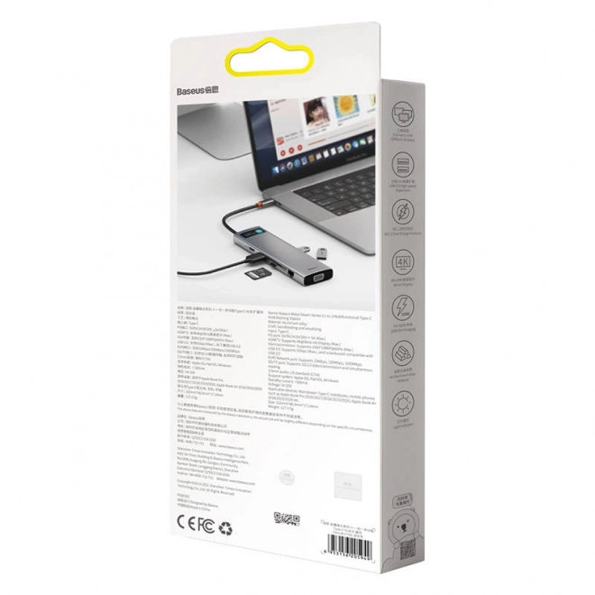 Baseus Metal Gleam 11-in-1 USB-C Hub
