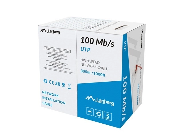 Red Lan Cable UTP 100Mb/s 305m