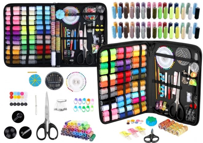 Large Sewing Kit in Case - 228 Pieces
