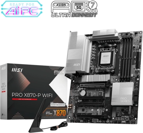 Scheda madre MSI Pro Series con Wi-Fi