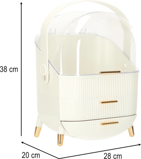 Practical and spacious drawers