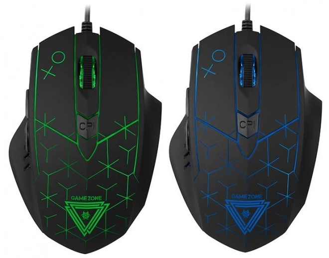 Mouse da gioco con sensore ottico e illuminazione RGB