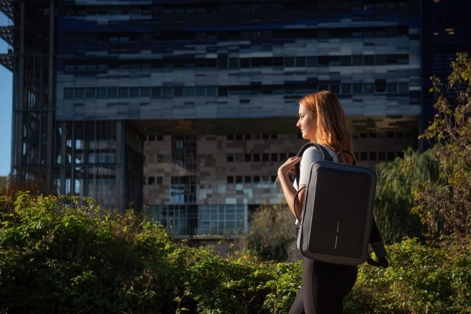Anti-theft Backpack Bobby Bizz 2.0 Grey