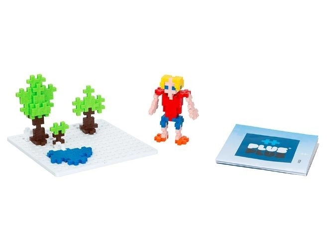 Set di costruzioni piccolo Plus Plus in valigetta