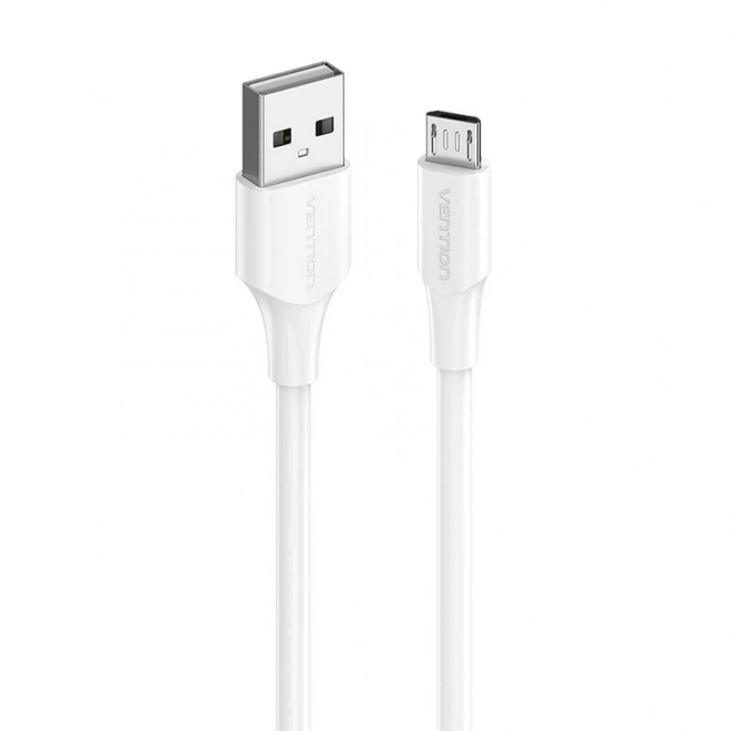Cavo USB 2.0 con connettore Micro USB Vention bianco 1m