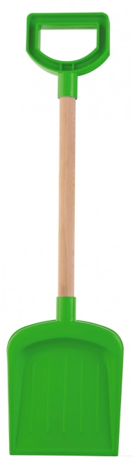 Androni Shovel with wooden handle and handle length 53 cm – Green