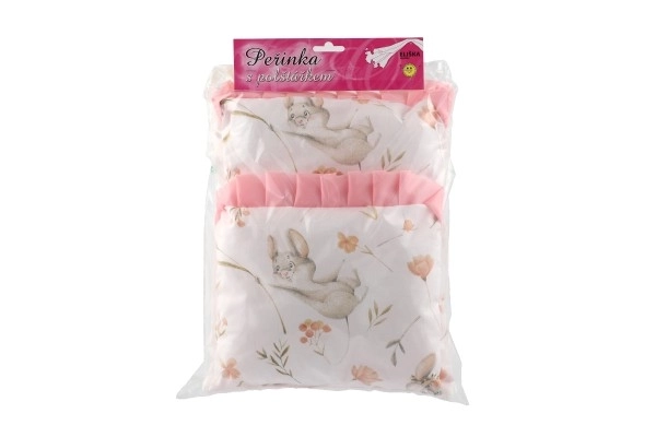Set Copertina con Cuscino e Base per Bambole
