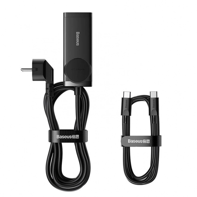 Caricatore da muro Baseus GaN3 Pro 100 W nero