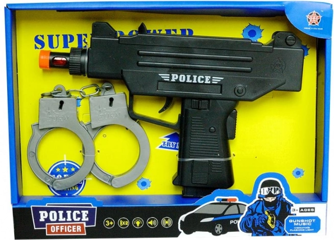 Police Pistol with Handcuffs – Kids’ Set for Little Officers