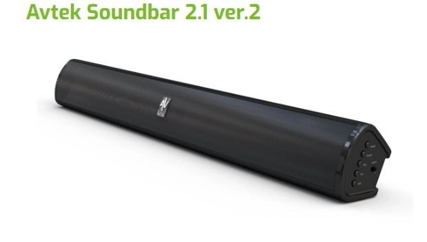 Avtek Soundbar with Bass-Reflex