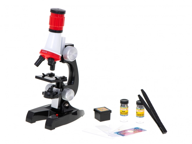 Microscopio Scientifico con Accessori