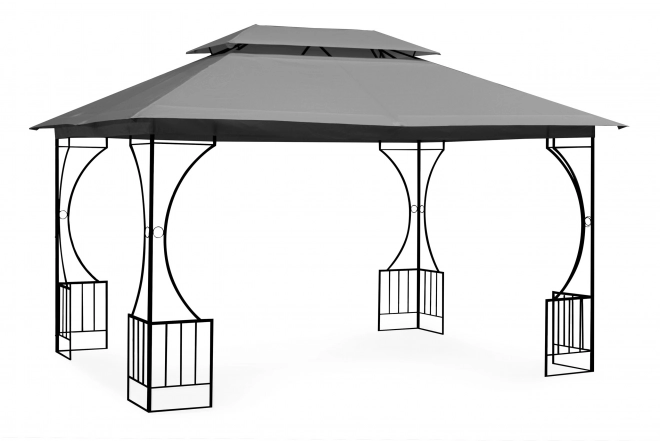 Kerti pavilonsátor 3x4m oldalfalakkal