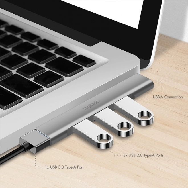 LogiLink USB hub 4-port with USB 3.0 and USB 2.0