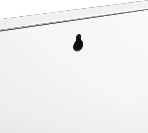 Fixation murale facile et position stable sur la coiffeuse