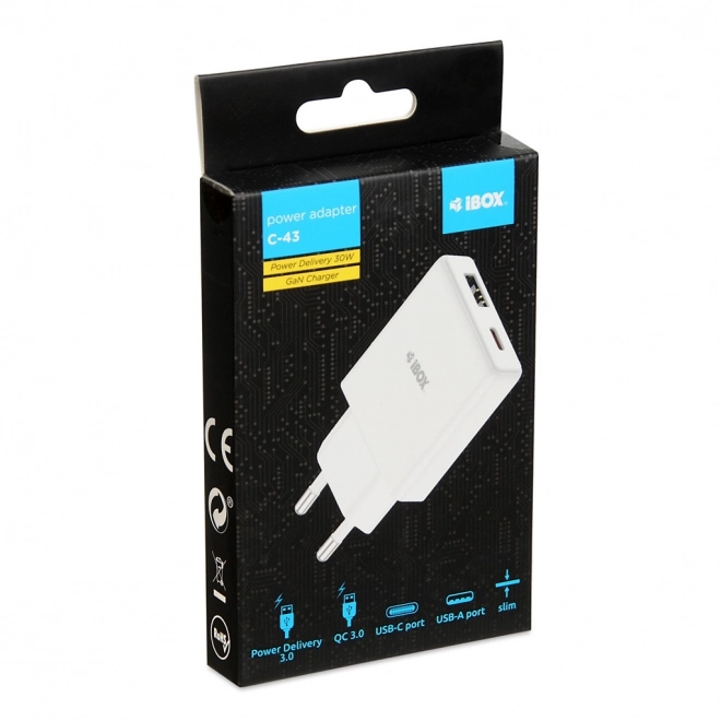 Charger USB C 30W