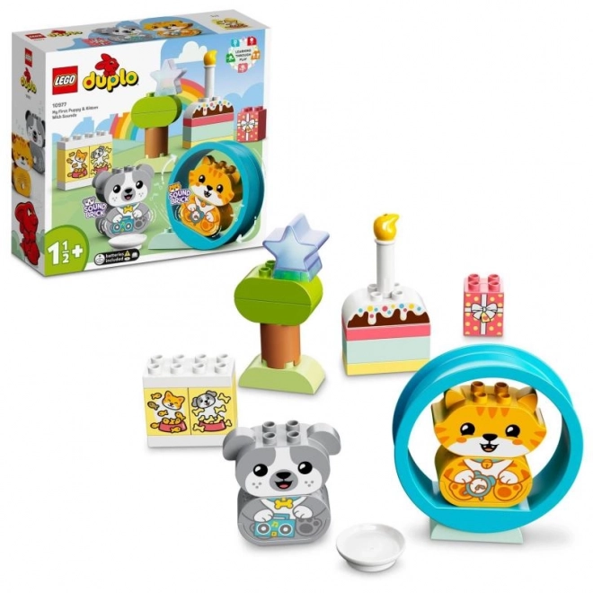 LEGO DUPLO Il mio primo cagnolino e gattino con suoni